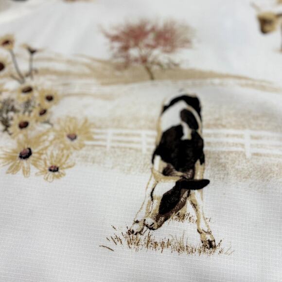 Natural Reflections Size L Short Sleeve Top Baby Farm Animals Western Cowgirl - Picture 14 of 16